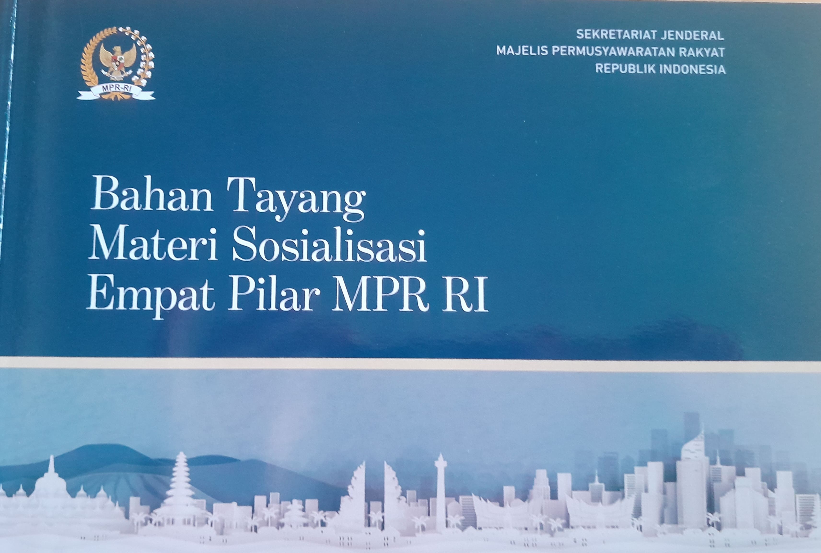 Bahan tayang materi sosialisasi empat pilar MPR RI