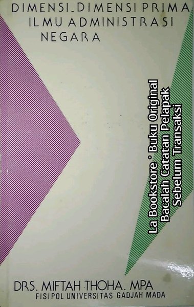 Dimensi_Dimensi Prima Ilmu Administrasi Negara