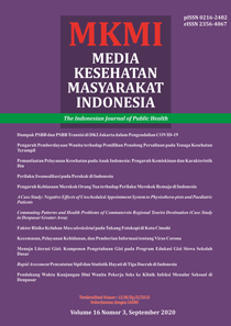 Jurnal Media Kes-Mas Indonesia 2020