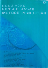Image of Buku ajar konsep dasar metode penelitian