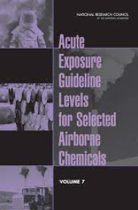 Image of E-Book : Acute Exposure Guideline Levels for Selected Airborn Chemicals, Vol 7