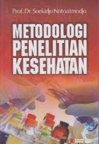 Image of Metodologi Penelitian Kesehatan