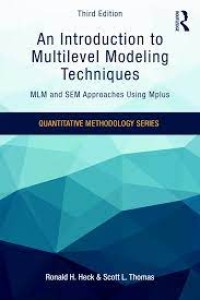 Image of E-Book : AN INTRODUCTION TO MULTILEVEL MODELING TECHNIQUES : MLM and SEM Approaches Using Mplus