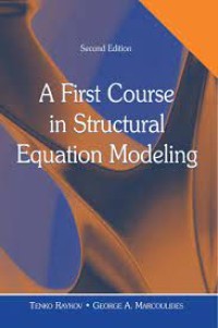 Image of E-Book : A First Course in Structural Equation Modeling