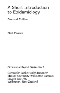 Image of E-Book : A Short Introduction  to Epidemiology
