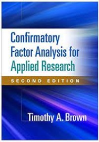 Image of Confirmatory Factor Analysis for Applied Research
