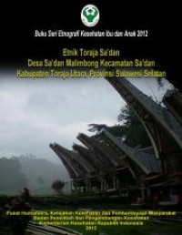 Image of E-Book : Etnik Toraja Sa’dan Desa Sa’dan Malimbong, Kecamatan Sa’dan Kabupaten Toraja Utara, Provinsi Sulawesi Selatan