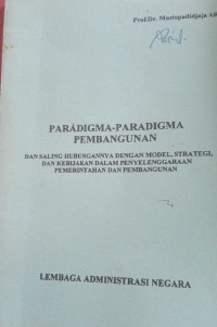 Image of Paradigma-paradigma pembangunan