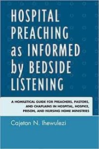 Image of E-Book : Hospital Preaching as Informed by Bedside Listening