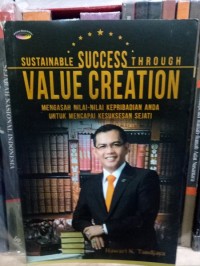 Image of sustainzbele succes through value creation