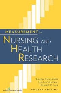 Image of Ebook : Measurement in Nursing and Health Research