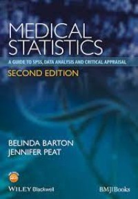 Image of E-Book : Medical Statistics :A Guide to SPSS, Data Analysis and Critical Appraisal