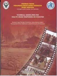 Image of E-Book : Pedoman Penanggulangan krisis Kesehatan Akibat Bencana