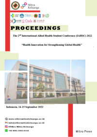 Image of Prosiding : proceedings the 2 International allied Health student Conference (IAHSC)  