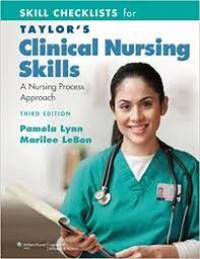 Image of E-Book : Skill Checklists for Taylor’s Clinical Nursing Skills A NURSING PROCESS APPROACH