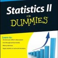 E-Book : Statistics II FOR DUMmIEs