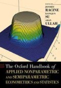 E-Book : The Oxford Handbook of Applied Nonparametric and Semiparametric Economitrics and Statistics