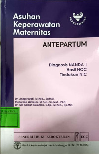 Image of Asuhan Keperawatan Maternitas Antepartum