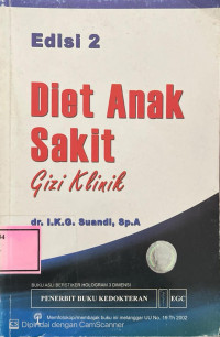 Image of Diet Anak Sakit Gizi Klinik