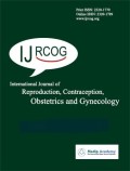 International Journal of Reproduction, Contraception, Obstetrics and Gynecology, 2018