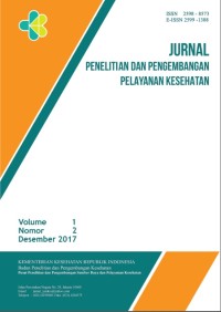 Image of Jurnal Penelitian Dan Pengembangan Pelayanan Kesehatan, 2020