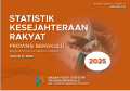E-Book : STATISTIK KESEJAHTERAAN RAKYAT
PROVINSI BENGKULU