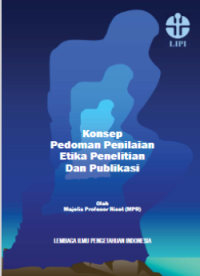 Image of E-Book : KONSEP PEDOMAN PENILAIAN ETIKA PENELITIAN DAN PUBLIKASI