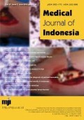 Medical Journal Of Indonesia, 2018
