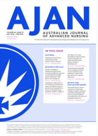 Image of Journal : Australian Journal of Advanced Nursing (AJAN) , 2024